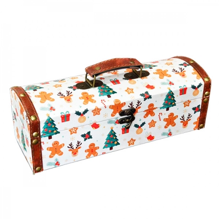 Новогодний подарок Футляр Пряничный